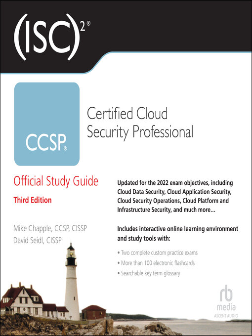 Title details for (ISC)2 CCSP Certified Cloud Security Professional Official Study Guide by Mike Chapple - Available